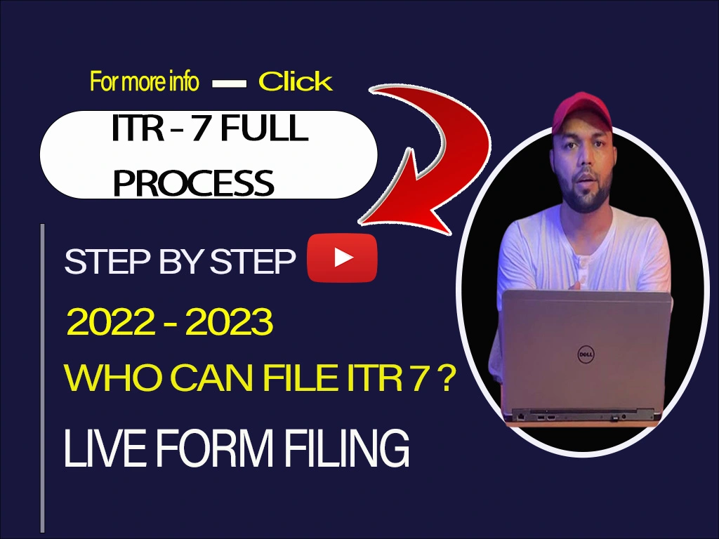 ITR 7 filing online